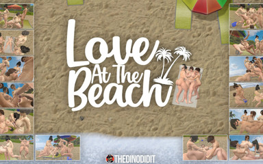 Love at the Beach male X Female X Futa