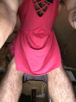 My sexy pink dress