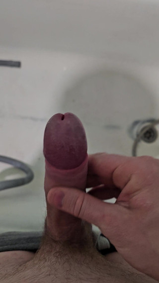 My throbs with desire... Jerking off in the bathroom.
