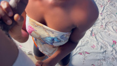 Fucking My 18yo African Stepdaughter And Cum Inside Her