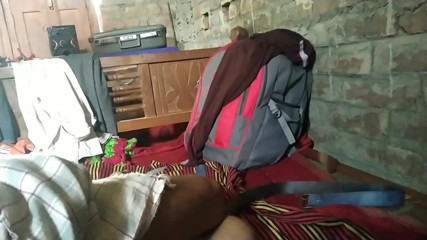 Big Cock Cumshot on Bed_horny Boy