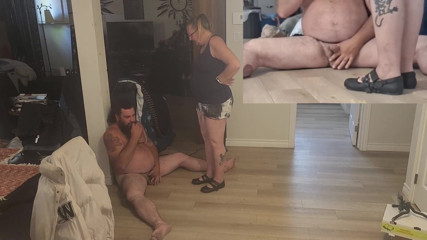 Full Weight on His Two Balls