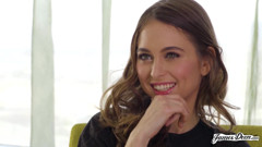 Riley Reid marvelous pleasured with pussy licking from James Deen
