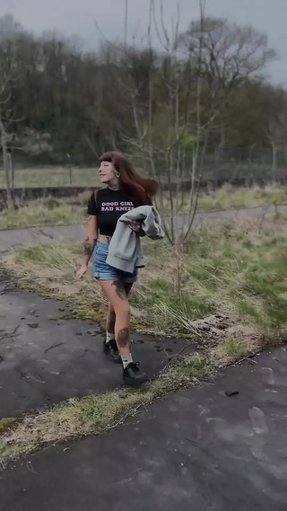 Sneaky Masturbation and Pee Whilst Urban Exploring!