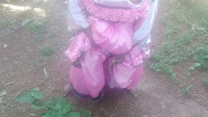 masturbate in dress pink