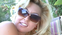 Ass licking gets Roxy Summers in the mood to have her perfect snatch vigorously.