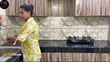 Indian Step Mother Is Fucked by Step Son with Hard Anal Enjoying Big Boobs and Pleasure in Hindi