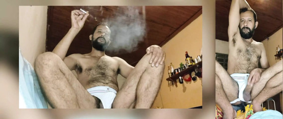 Wank smoke session
