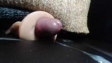 close up cumshot flehlight
