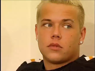 Blonde Youngster Getting Assfucked by 2 Guys