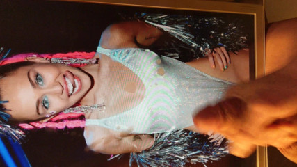 miley cyrus cum tribute 1.4.19
