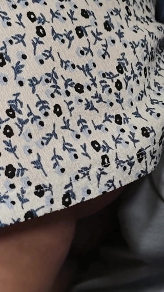 Almost Seen when She Touch Stranger's Erection In a Crowded Train. Girl's Panties get Soaked With His  Warm Sperm