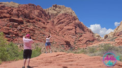 Behind the Scenes Photo Shoot - Ashley at Red Rock Canyon