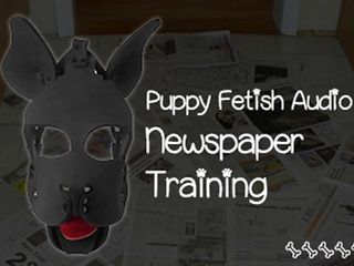 Puppy Fetish Newspaper Training