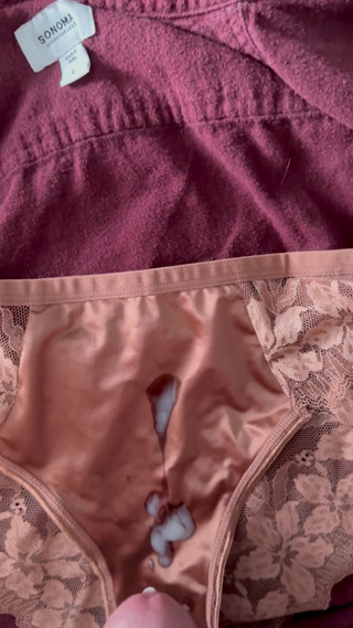Cum on Wife's Panties 16