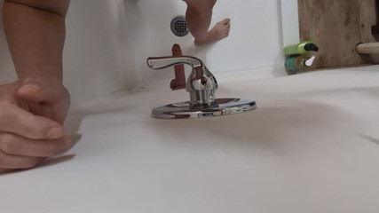 Doggie Style in the Shower