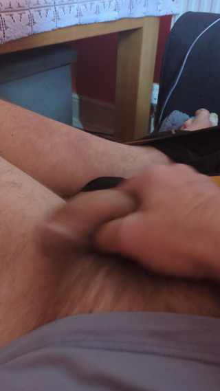 Playing with a Pendant on the Couch