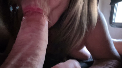 Little Linda Gives Head Beginning to End Mouthful of Cum