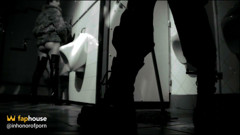 Orgy in the Bathroom with Strap-on