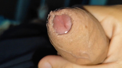 Waking up Excited and with My Cock Soaked in Precum.