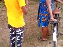 Outdoor sex with a village girl.