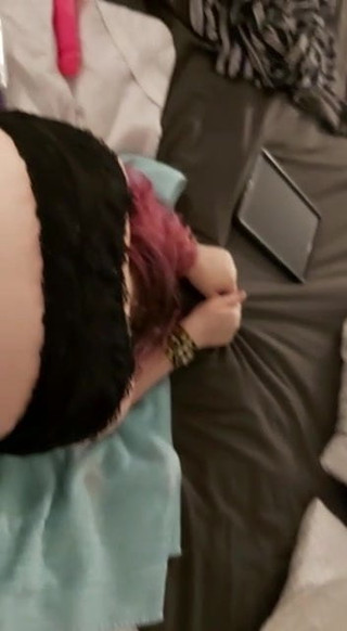 Pink vamp and hubby