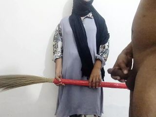 I found the housemaid alone and fucked her