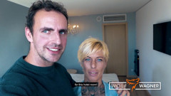 Filthy tattoo MILF Vicky Hundt banged by a giant! Wolf Wagner