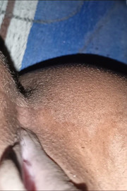 Wife pussy eating husband