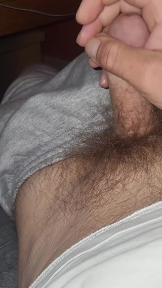 Playing with My Hairy Dick