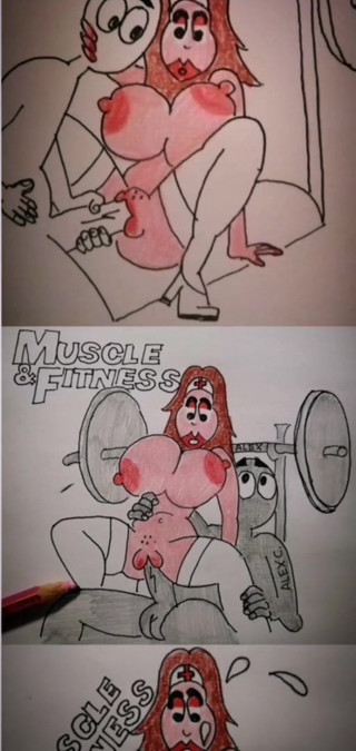 Laura in the gym