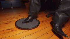 Boots and ashtray