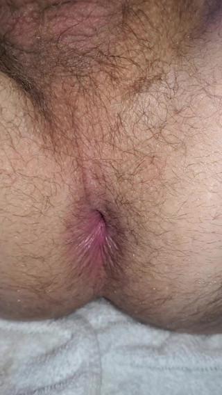 my used and cum filled hole after his bbc dumped 2 loads