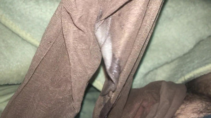 Cum in pantyhose