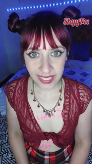 Shyyfxx Colegiala Caliente Le Ruega a Su Crush Que La Desvirgue Antes De Terminar El Colegio P1 JOI