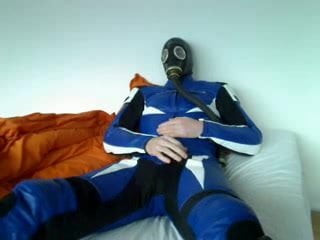 Vanucci Boy in gas mask