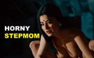 Stepson Caught His Horny Stepmom Fingering Herself and Then Fucked Her