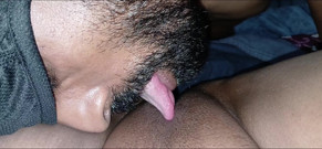 Indian Rajani is eating Bhabhi's delicious pussy