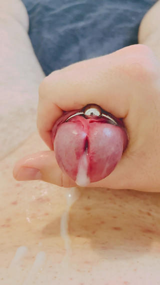 Big Cumshot with Ring