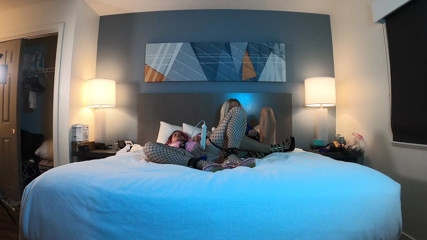 TS Bailey Wilde Using Vibrator on TS Kelsey Masters thumbnail