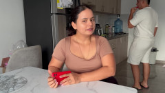 Stepsister Wants Sex in the Kitchen