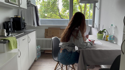 My Roommate Fucks Me Hard in the Kitchen