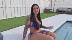 Roxanne Roselle Takes on Jmac's Thick Cock