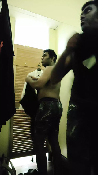 Changing room nude