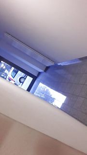 Jerk off in public in the stairwell and cum - completely naked