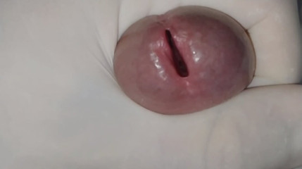 The dick examiner returned for a delicious nighttime handjob. thumbnail