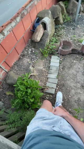 Risky! I Play on the Street with My Dick