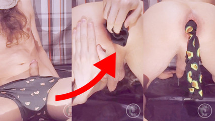 My Outfit went up my Ass - Panty Stuffing thumbnail