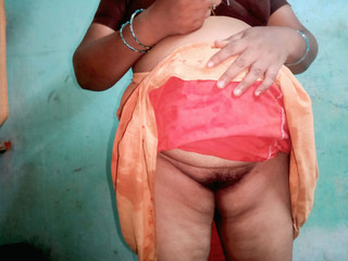 Lovely aunty romance enjoyed big boobs puffy nipples massage