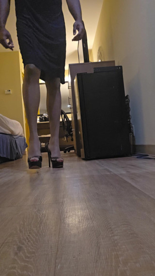 Wearing my new dress with platform heels | Anal Video Updates | Porn videos
